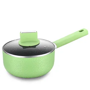 Salse in ceramica verde pressato pentole e padelle all'ingrosso utensili da cucina padella