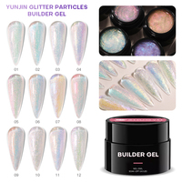Gel de construction professionnel végétalien et écologique à faible chaleur, sans HEMA, pour extensions d'ongles, marque privée OEM/ODM