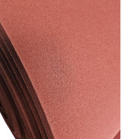 Rouleau de mousse de silicone à cellules ouvertes SHR-16-5, densité 160 kg/m³, épaisseur 5 mm, rouleau d'éponge de silicone rouge pour table de presse à chaud