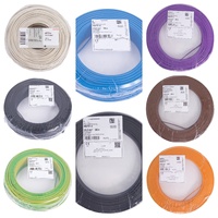 Câble de fil H07V-U de 1.5mm Câble électrique de câblage de maison BV à noyau unique