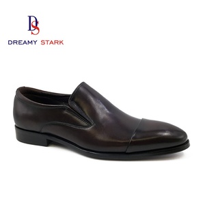 Zapatos Oxford Formales de Vestir para Hombre, Diseño Elástico Hecho a Mano en Italia, Clásicos, Vintage, de Alta Calidad, con Logotipo Personalizado - Product Image 1