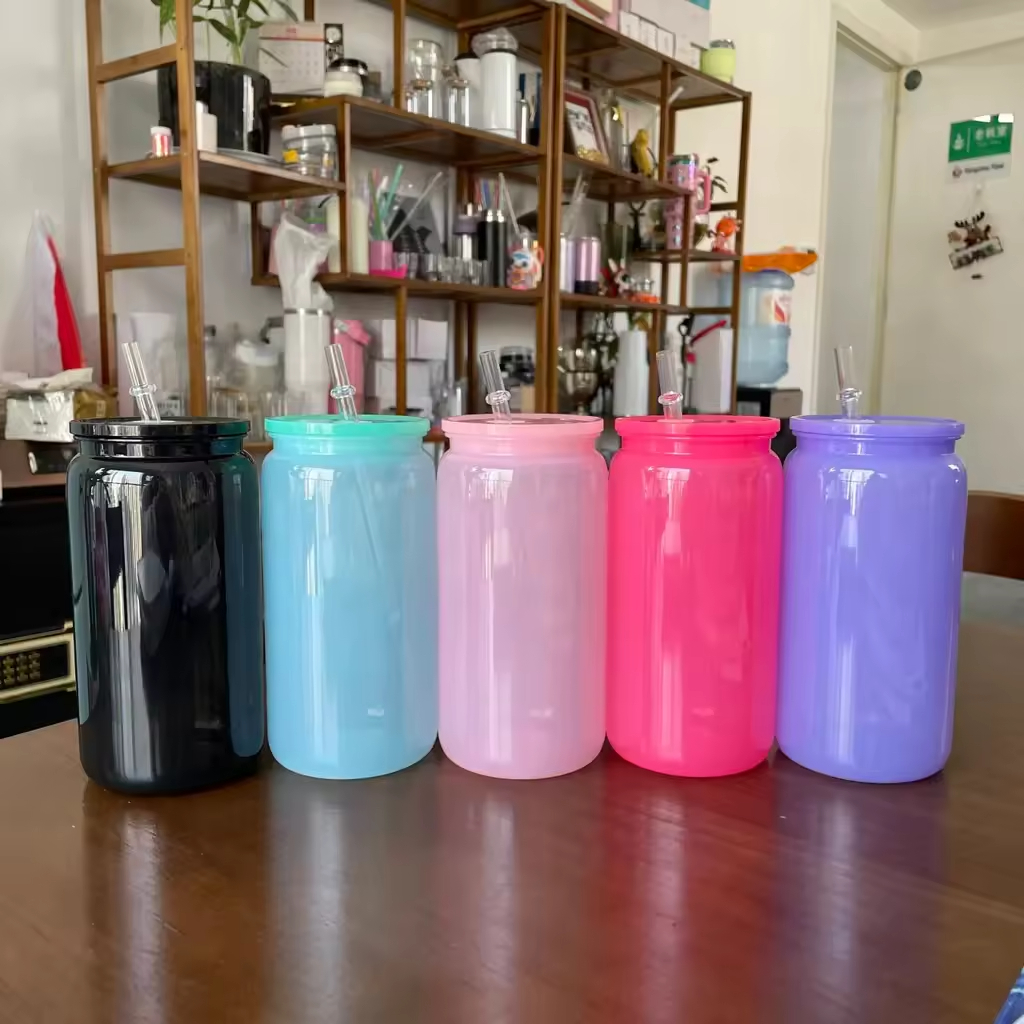 16oz Macaroon plastic cups