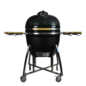 Auplex carbone kebab macchina 27 pollici XXL carbone d'uovo fumatore Kamado Grill 29 all'aperto