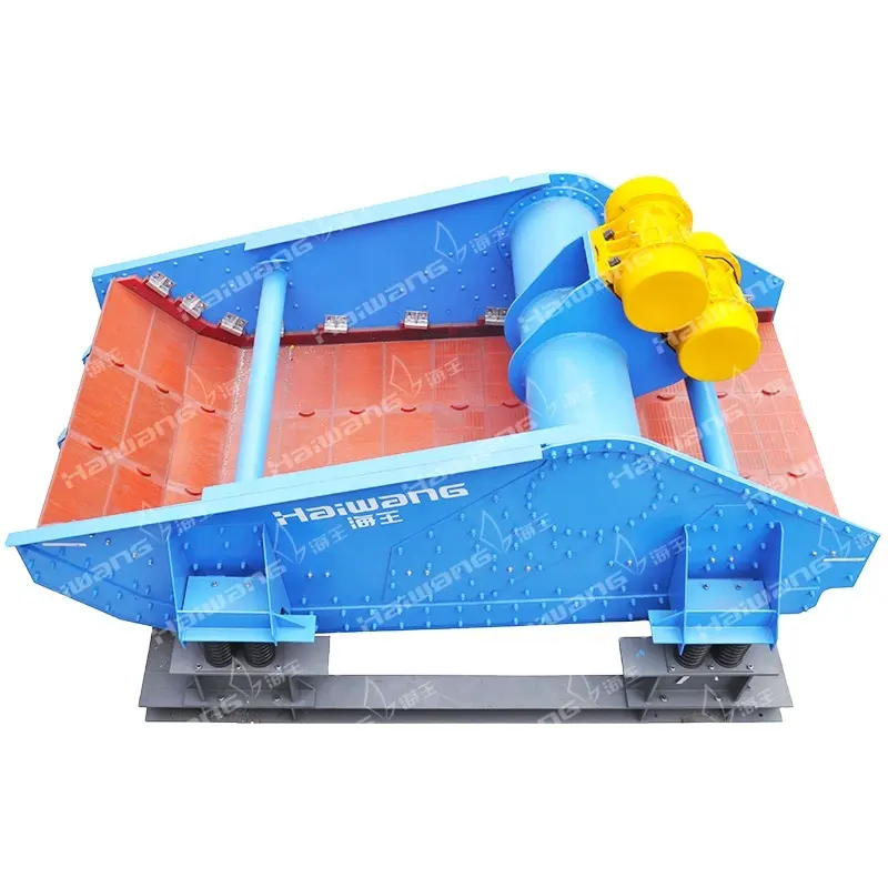 High Frequency Vibrating Screen With Polyurethane Screen Panel