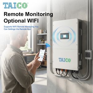 عاكس هجين متطور بقدرة 80 كيلوواط و100 كيلوواط و125 كيلوواط عالي الجهد من داي بموجة جيبية نقية مع مجموعة متوازية للعاكسات ثلاثية الطور - Product Image 2