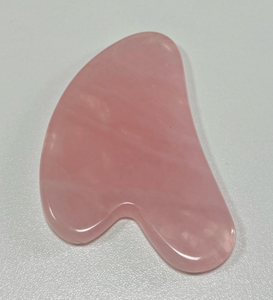Natural Pink Crystal Stone Rose Quartz Guasha Board - Product Image 2