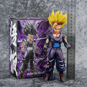 Statue en résine de <span class=keywords><strong>Dragon</strong></span> <span class=keywords><strong>Ball</strong></span> Z Super Saiyan et <span class=keywords><strong>Dragon</strong></span> <span class=keywords><strong>Ball</strong></span> Z endommagé par le <span class=keywords><strong>combat</strong></span>, figurine de collection d'anime, deux versions de couleurs pour les fans, cadeau, affichage - Product Image 2