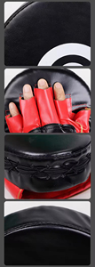 KaraQoton PU Focus Pads, cibles d'arts martiaux, coussinets de boxe, protège-poignets d'entraînement, équipement sportif durable - Product Image 3