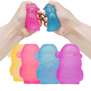 2026 Hot Selling Christmas Series Maltose Squeeze Toy Super Stretchy Soft Texture Stress Relief Fidget Xmas Holiday Squeeze Toy - Product Image 3