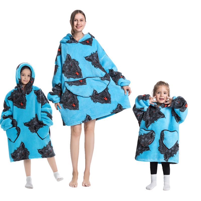 Vêtements résistants au froid à tête de loup