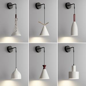 Tasarım ve Dekorasyon Restoran Aydınlatması Sarkıt Lamba Makaron Sanatı Geyik Boynuzu 3 Başlı Demir Modern Çalışma Odası Yatak Odası Sarkıt Lambası - Product Image 4