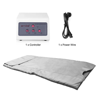 Couverture de sauna Lingvita facile à utiliser, sac de sauna avec plage de température de 35 à 80 degrés ℃   Pour un usage domestique