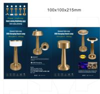 Lámpara Proyector LED Moderna con Carga USB, Control Táctil, Regulable, Temperatura de Color Ajustable, para Dormitorio, Sala de Estar, Luz Nocturna