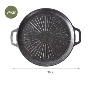 Poêle antiadhésive pour pizza, œufs, crêpes, légumes, steak, omelette, cuisine domestique et extérieure - Product Image 5