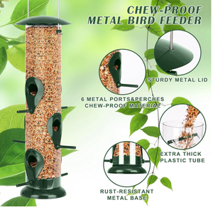 Nouvelle Offre Amazon : Niche à Oiseaux Suspendue Automatique en Acier Inoxydable, Étanche, Écologique et Anti-Écureuil pour Pigeons - Product Image 4