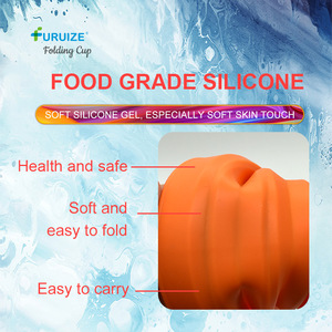Vaso Esterilizador Plegable de Silicona de Grado Alimenticio 170ml, Apto para <span class=keywords><strong>Microondas</strong></span>, Reutilizable, Estuche Plegable para <span class=keywords><strong>Esterilizar</strong></span> Copas Menstruales - Product Image 3