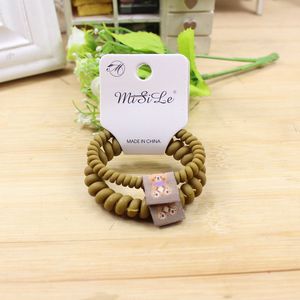 Coleteros MiSiLe de Colores Variados con Diseño de Oso, Accesorios Casuales para el Cabello de Mujer - Product Image 3