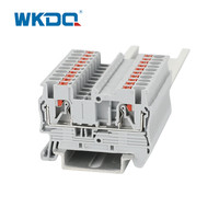 JPT 2.5ไฟฟ้าฟีนิกซ์ลวด Din Rail ติดตั้งผลักดันในขั้ว