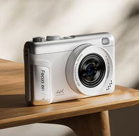 Kamera Digital 4K 30FPS Grosir 64MP 21MP Kamera Utama 13MP Kamera Selfie 16X Zoom Layar Lipat 3 Inci Lensa Sudut Lebar untuk Reseller