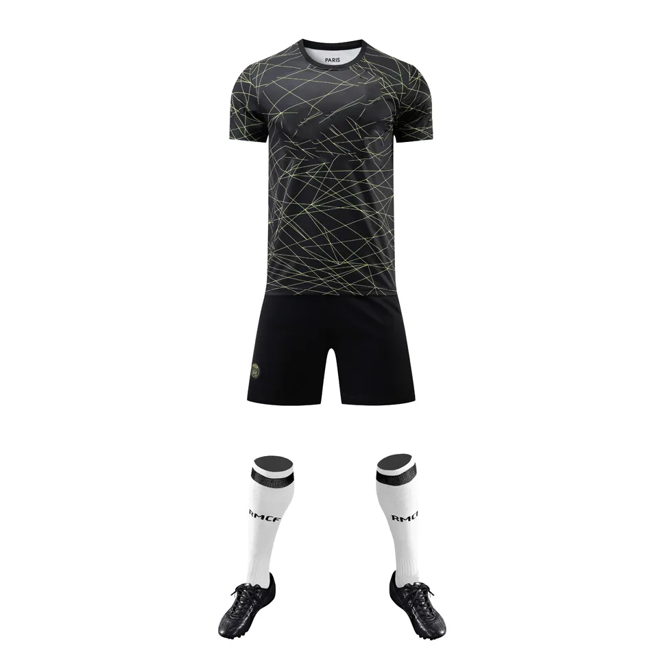 Camiseta de fútbol personalizada y ropa deportiva, kits de fútbol de equipos de club, precio barato, sublimación, uniforme de fútbol