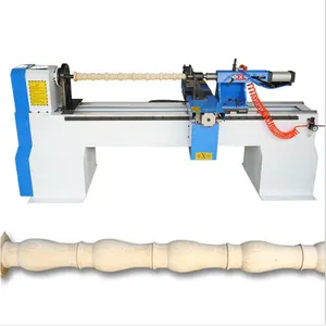 청도 목공 1200 CNC 선반 기계 3d 조각 로타리 헤드 터닝 기계