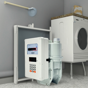 Chất lượng tốt giá rẻ g1.6 STS tích hợp bàn phím trả trước trả trước đồng hồ đo khí với thẻ IC nạp tiền ứng dụng và Chống giả mạo - Product Image 1