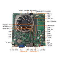 EVUC Intel Ultra 5 125H Neues Dünnes Mini-ITX-Motherboard Integriertes Intel Al Boost NPU 2 DDR5 5600MHz SO-DIMM-Steckplätze Max. 96GB SATA