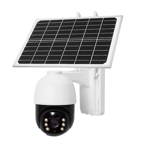 Caméra de <span class=keywords><strong>surveillance</strong></span> solaire 4G sans fil 3MP, extérieure, étanche, avec interphone bidirectionnel, vision nocturne et <span class=keywords><strong>application</strong></span> mobile - Product Image 1