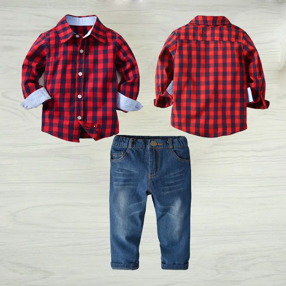 Hoge Kwaliteit Kinderkleding Jongens 2-delige Pakken Kids Kleding Sets Shirt Formele Bruiloft Jongens Sets