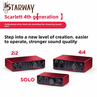 SCARLETT SOLO 4I4, Grabadora de Música de Cuarta Generación, Interfaz de Grabación de Audio, Tarjeta de Sonido de Cuarta Generación