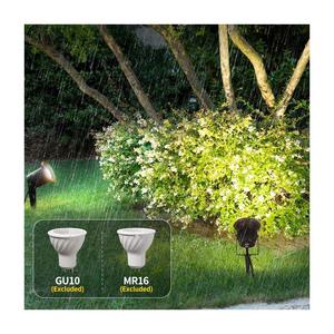 Éclairage de jardin extérieur à <span class=keywords><strong>LED</strong></span> Spike GU10 Pathway <span class=keywords><strong>Spot</strong></span> IP65 Landscape AC Power Supply - Product Image 1