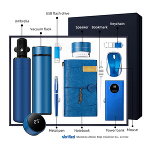 Ensemble de cadeaux d'entreprise promotionnels personnalisés de luxe pour cadres hommes et femmes - Product Image 4