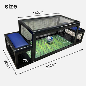 Máquina de Fútbol y Fútbol Americano para Debajo de la Mesa, Equipo de Juego de Dos Deportes, Metálico, Unisex, Interacción <span class=keywords><strong>en</strong></span> <span class=keywords><strong>Vivo</strong></span>, Accesorios para Actividades de Calentamiento - Product Image 6