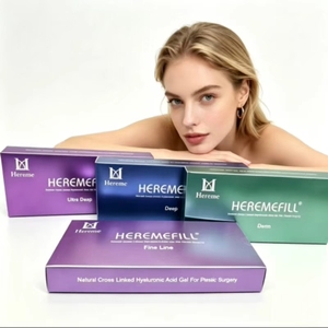 HEREME Série Fine Line – Injection de comblement HA à super micromolécules pour estomper les rides superficielles des yeux et les sillons lacrymaux peu profonds - Product Image 5