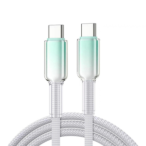 Nouvel Arrivage : Étui de Protection Ice 1M, Chargeur Rapide USB Type C en Cuivre Pur, Câbles de Données en Nylon, <span class=keywords><strong>Cordon</strong></span> USB <span class=keywords><strong>pour</strong></span> Téléphone <span class=keywords><strong>Portable</strong></span> – Tendance Actuelle - Product Image 3