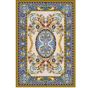 Tapis d'intérieur en laine tuftée à la main, modernes, minimalistes et écologiques, en laine naturelle, pour chambre et salon - Product Image 2