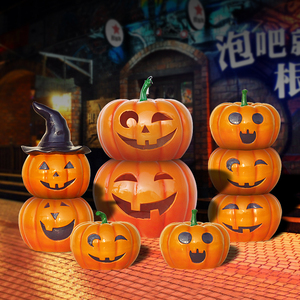 Décorations d'Halloween COMIN, Tombes, Dieux de la mort, Citrouilles, Décorations d'extérieur, Halloween - Product Image 1