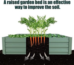 Jardinière surélevée pour légumes et fruits 120X60X30 <span class=keywords><strong>cm</strong></span> Pots de fleurs et jardinières - Product Image 6