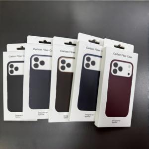 Coques de téléphone en fibre de carbone pour iPhone 17 Air Pro Max, vente chaude 2025, <span class=keywords><strong>coque</strong></span> de téléphone fine <span class=keywords><strong>personnalisable</strong></span> - Product Image 4