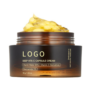 Toptan Özelleştirilmiş Logolu Cilt Bakımı Yüz Kremi Derinlemesine C Vitamini Altın Kapsül Nemlendirici Lipozomal Kırışıklık Karşıtı Cilt Bakımı - Product Image 1