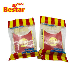 <span class=keywords><strong>Chicle</strong></span> con Forma de Papas Fritas Francesas Personalizado, Caramelo Masticable con Polvo Ácido de Fresa - Product Image 2
