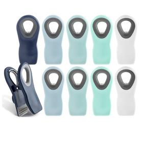 <b>Bag</b> Clips with Magnet- Food Clips, Chip Clips for Food Storage with Airtight Seal <b>Grip</b> for Bread <b>Bags</b> - Product Image 1