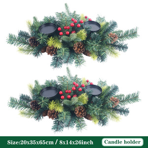 <span class=keywords><strong>Candelabro</strong></span> <span class=keywords><strong>Natalizio</strong></span> Multicolore 2025 per Atmosfera Festiva da Tavolo/Scrivania - Product Image 3