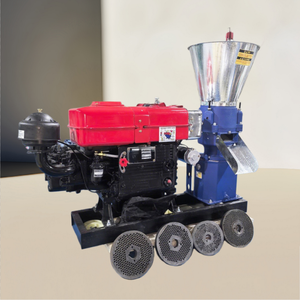 Molino de Pellets para Alimento Animal, Calentamiento Natural, Curado Profundo, Máquina de Pellets Suaves para Conejos, Peces, Cerdos y <span class=keywords><strong>Pollos</strong></span> - Product Image 1