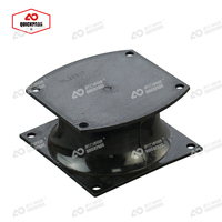 Amortiguador de goma de montaje antivibración de bloque silencioso para maquinaria de construcción para controladores de compactador Hudco HC20