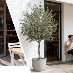 Plante artificielle très vendue, combinant des oliviers en pot, <span class=keywords><strong>olivier</strong></span> artificiel de haute qualité pour la décoration intérieure - Product Image 1