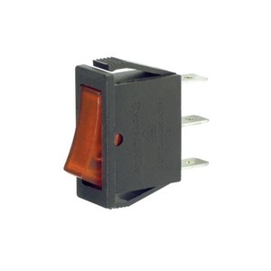 Illuminated Rocker Switch Red 3 Pin On Off Indicator Light <b>Toggle</b> For Electrical Devices - Product Image 1