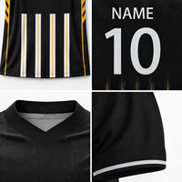 Maillot de football par sublimation personnalisé pour adulte, uniforme d'équipe, vêtement de sport en polyester à séchage rapide, fabricant de maillots de football, commande directe usine