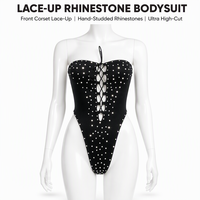 Vêtements de danse exotique, tenue de strip-teaseuse, bikini en résille transparent sexy, vêtements de strip-teaseuse pour spectacle de danse exotique en boîte de nuit