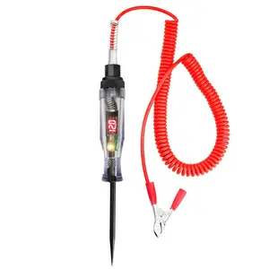 High Quality Auto Circuit Tester Truck Voltage Tester Circuit DC 6V 12V 24V Auto Circuit Tester Auto Diagnostic Probe Test Pen